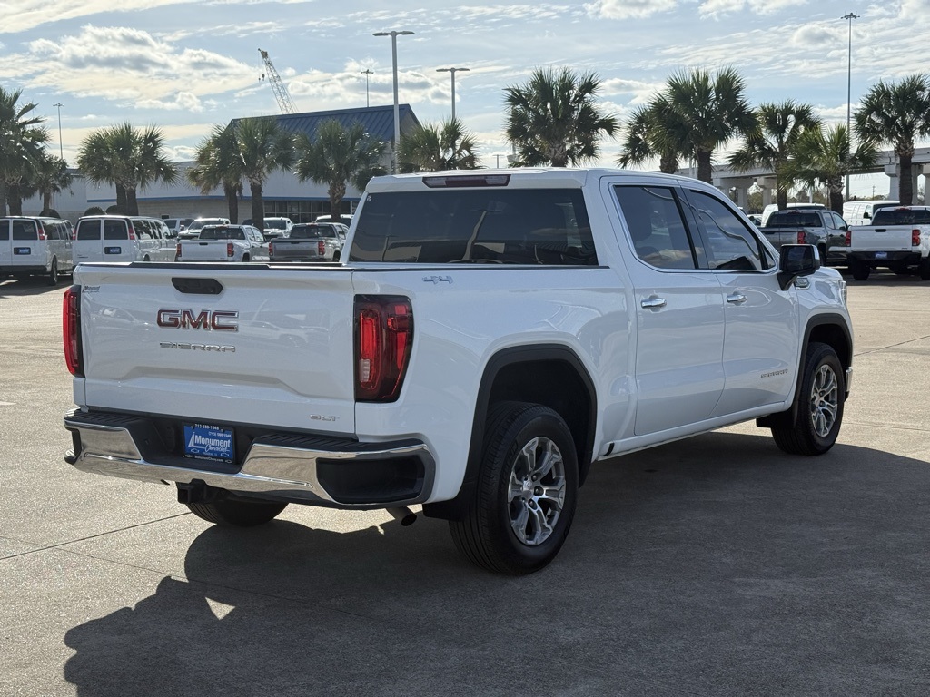 2023 GMC Sierra 1500 SLT White at Texan Dodge Chrysler Jeep Ram