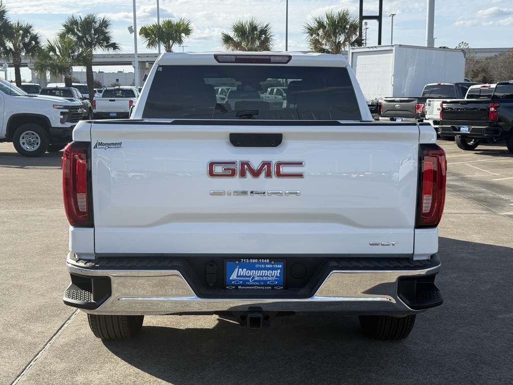 2023 GMC Sierra 1500 SLT White at Texan Dodge Chrysler Jeep Ram