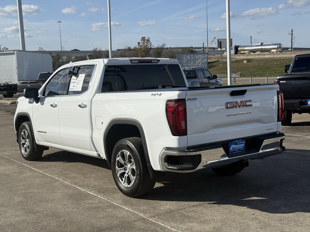 2023 GMC Sierra 1500 SLT White at Texan Dodge Chrysler Jeep Ram