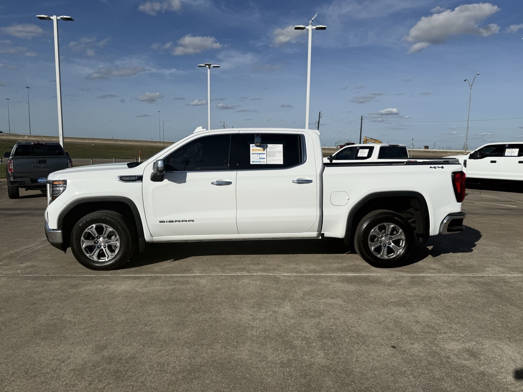 2023 GMC Sierra 1500 SLT White at Texan Dodge Chrysler Jeep Ram