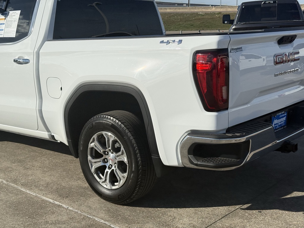 2023 GMC Sierra 1500 SLT White at Texan Dodge Chrysler Jeep Ram