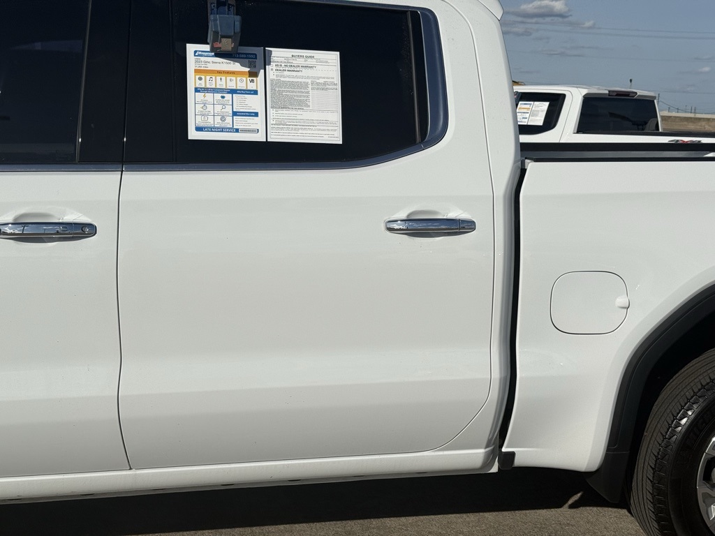 2023 GMC Sierra 1500 SLT White at Texan Dodge Chrysler Jeep Ram