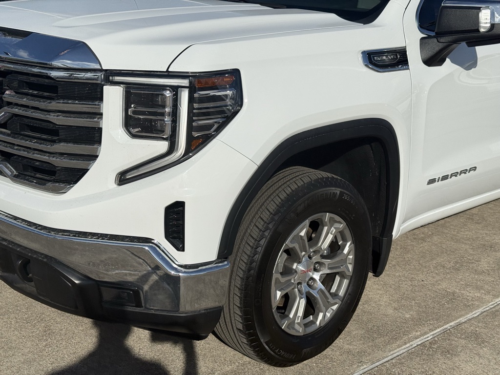 2023 GMC Sierra 1500 SLT White at Texan Dodge Chrysler Jeep Ram