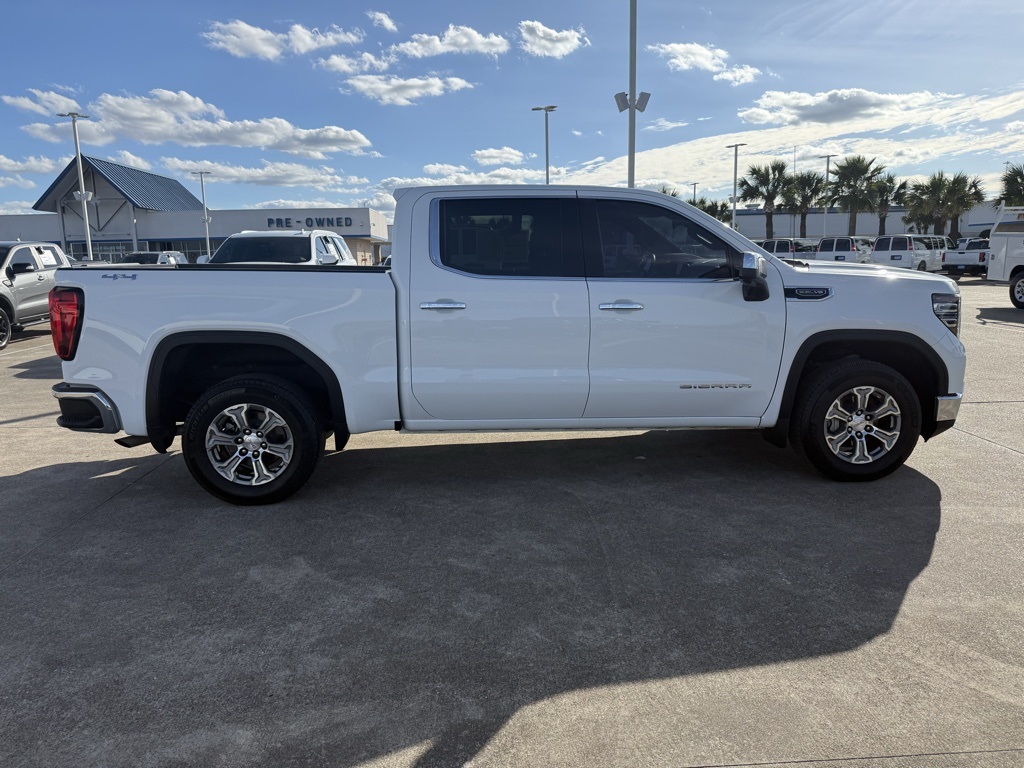 2023 GMC Sierra 1500 SLT White at Texan Dodge Chrysler Jeep Ram