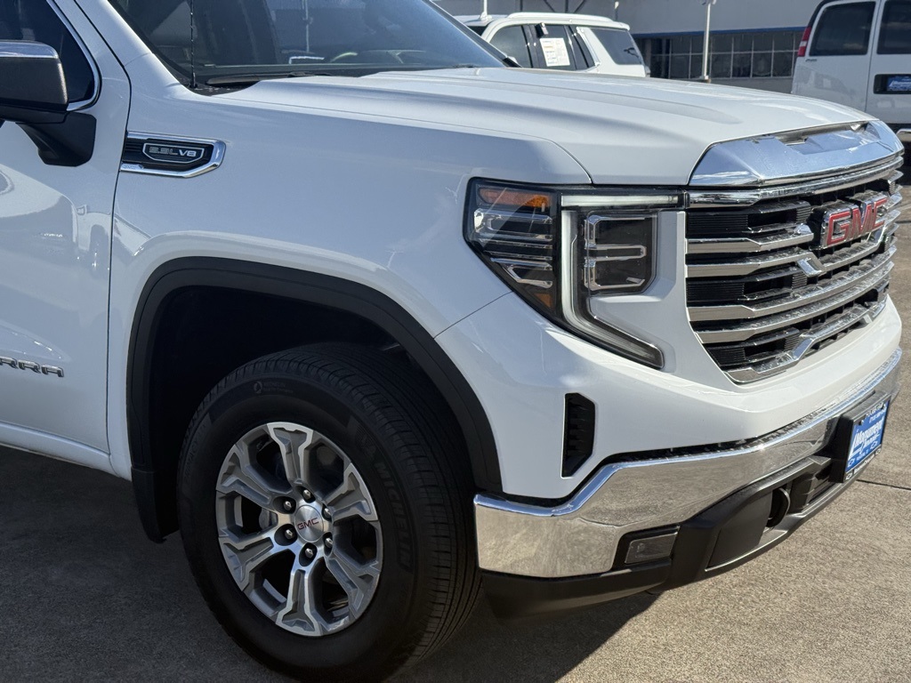 2023 GMC Sierra 1500 SLT White at Texan Dodge Chrysler Jeep Ram