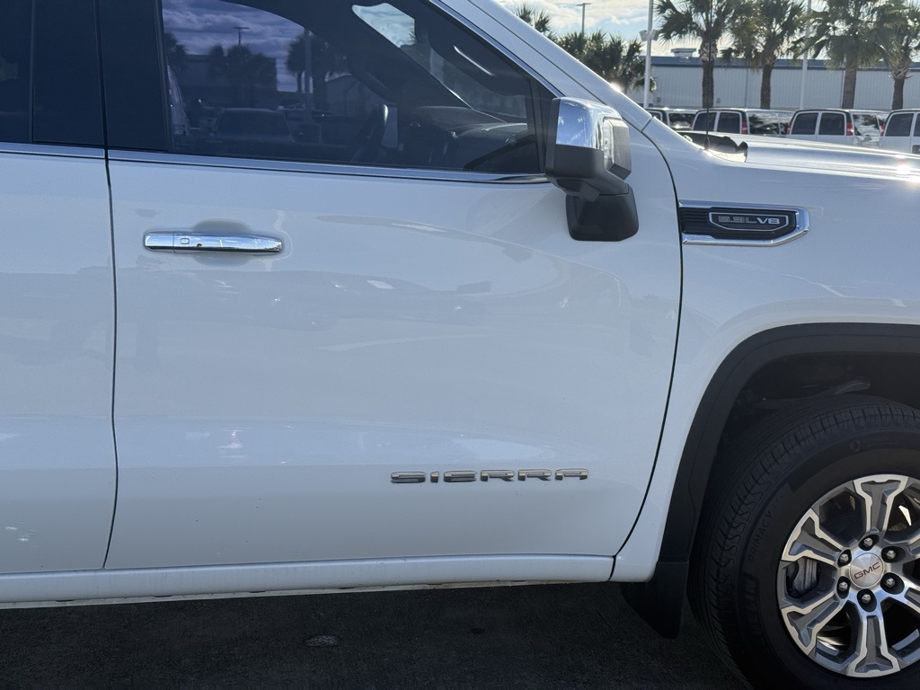 2023 GMC Sierra 1500 SLT White at Texan Dodge Chrysler Jeep Ram
