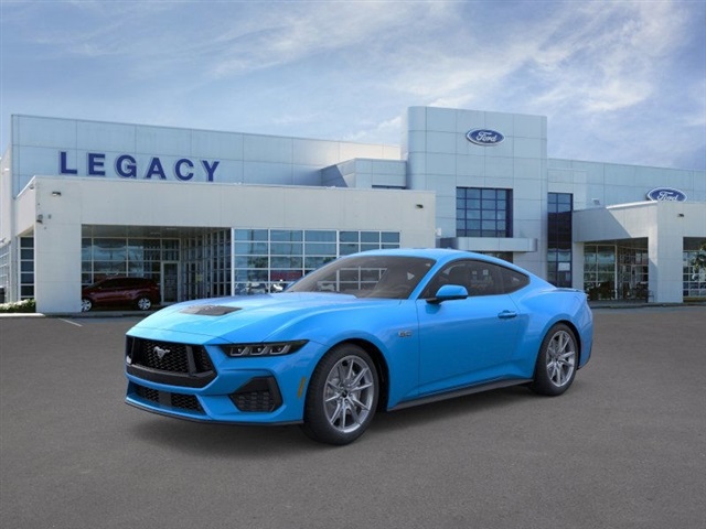 2025 Ford Mustang GT Premium Blue at Classic Chevrolet Galveston