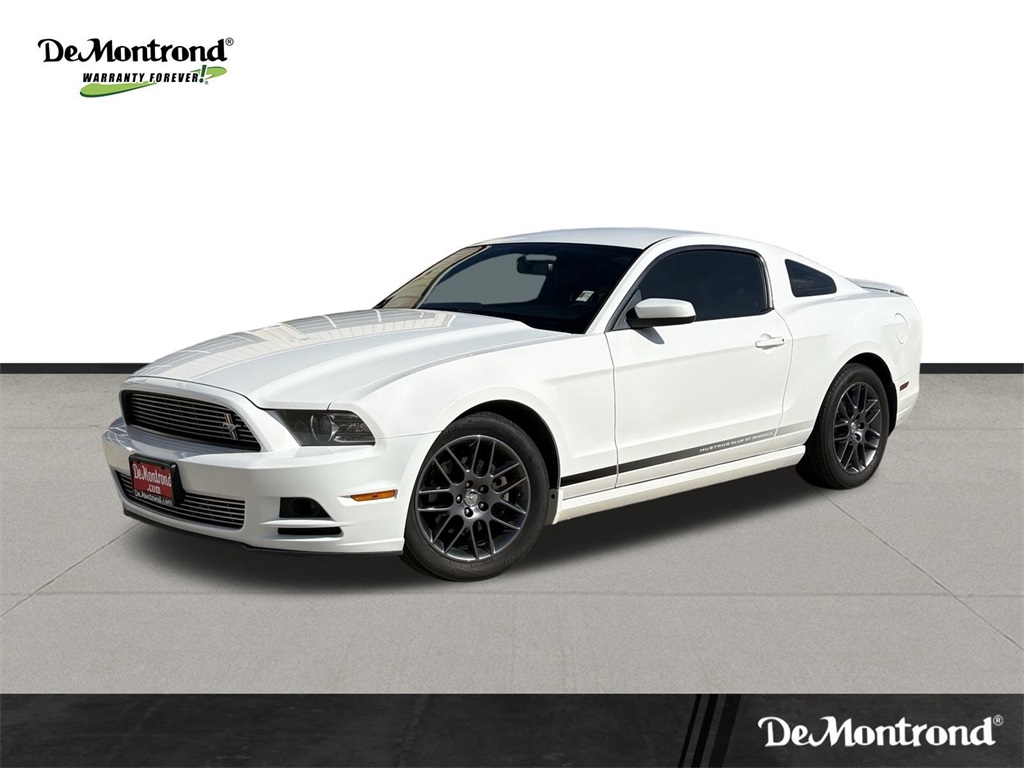 2013 Ford Mustang V6 Premium White at Emmons Autoplex