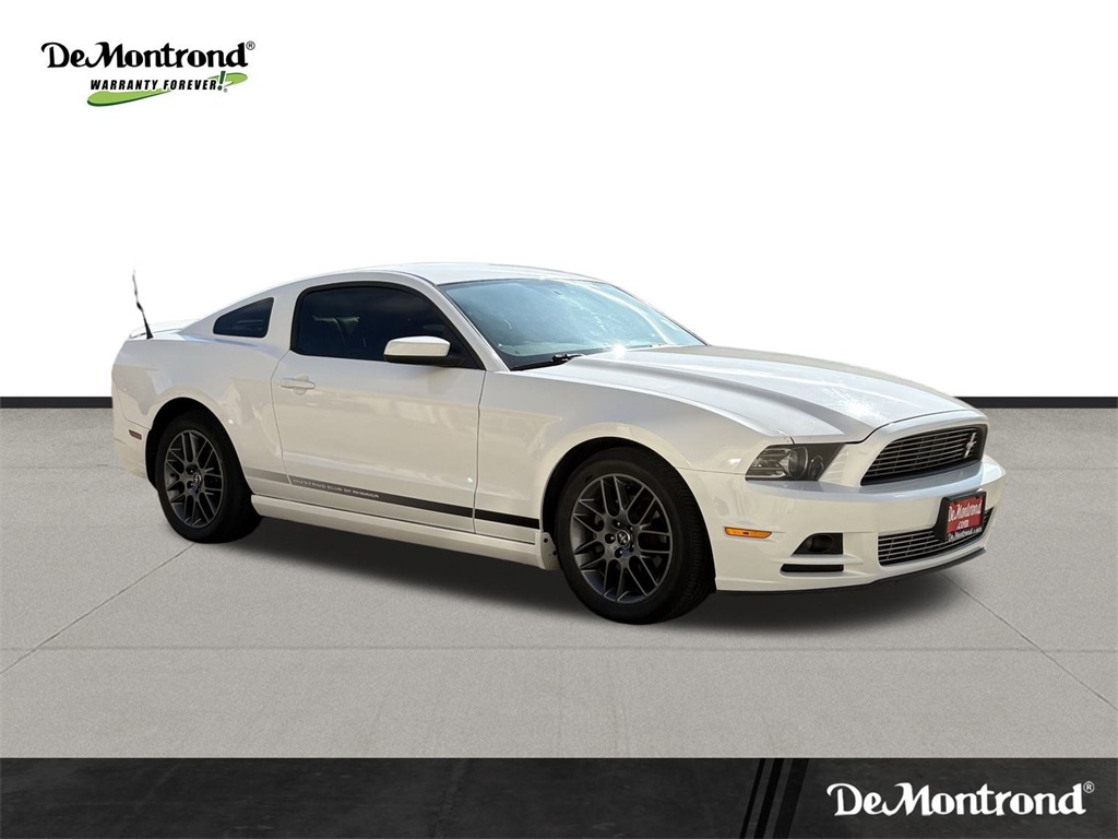 2013 Ford Mustang V6 Premium White at Emmons Autoplex