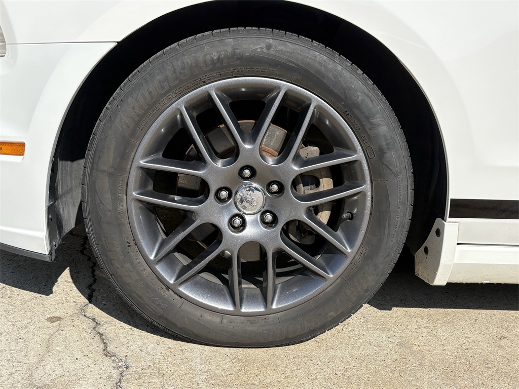 2013 Ford Mustang V6 Premium White at Emmons Autoplex