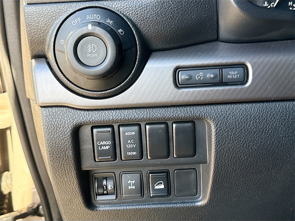 2021 Nissan Titan PRO-4X Beige at Texan Dodge Chrysler Jeep Ram