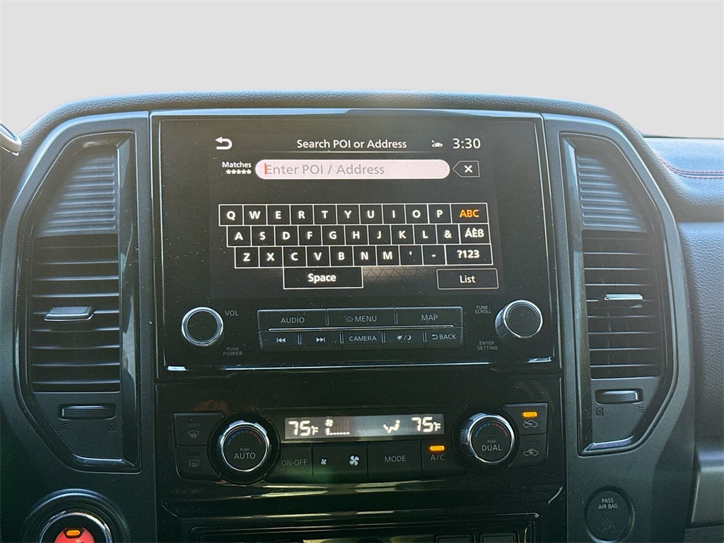 2021 Nissan Titan PRO-4X Beige at Texan Dodge Chrysler Jeep Ram