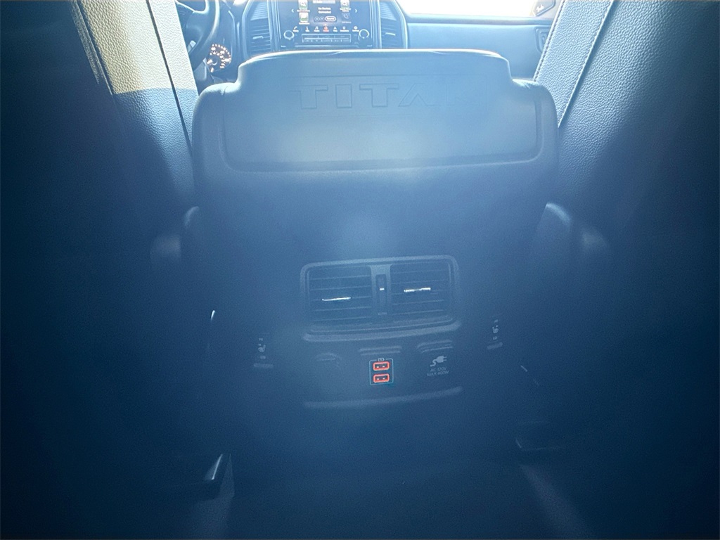 2021 Nissan Titan PRO-4X Beige at Texan Dodge Chrysler Jeep Ram