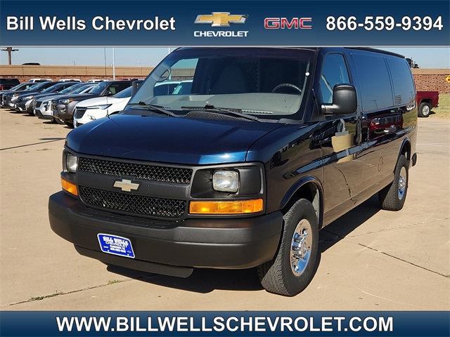 Used Car 2015 Chevrolet Express 2500  Work Van For Sale Under $20,000 In Plainview, Texas