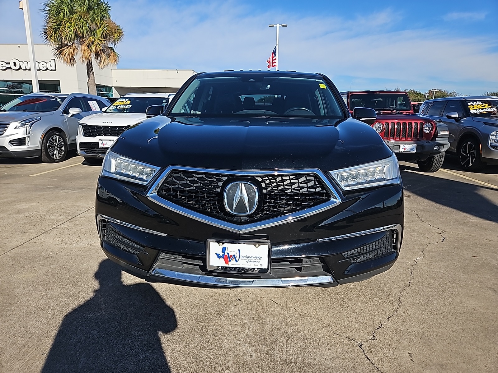 2019 Acura MDX 3.5L Black at Texan Dodge Chrysler Jeep Ram
