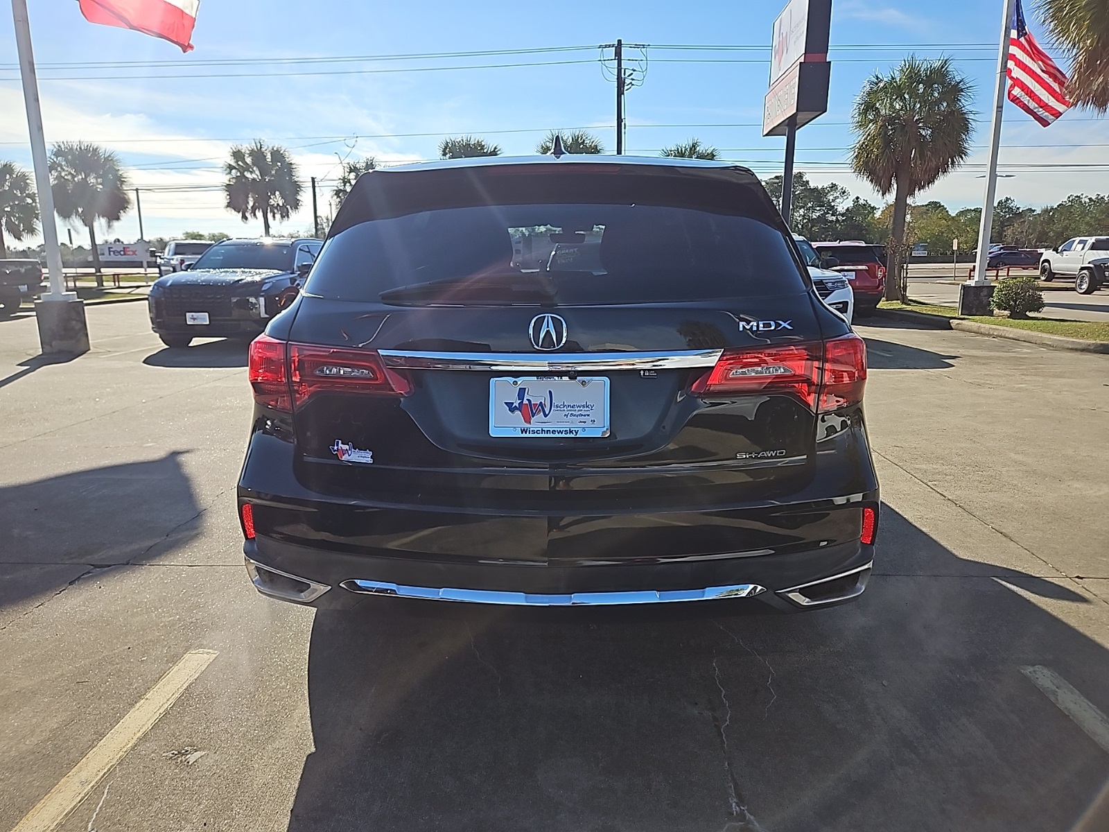 2019 Acura MDX 3.5L Black at Texan Dodge Chrysler Jeep Ram