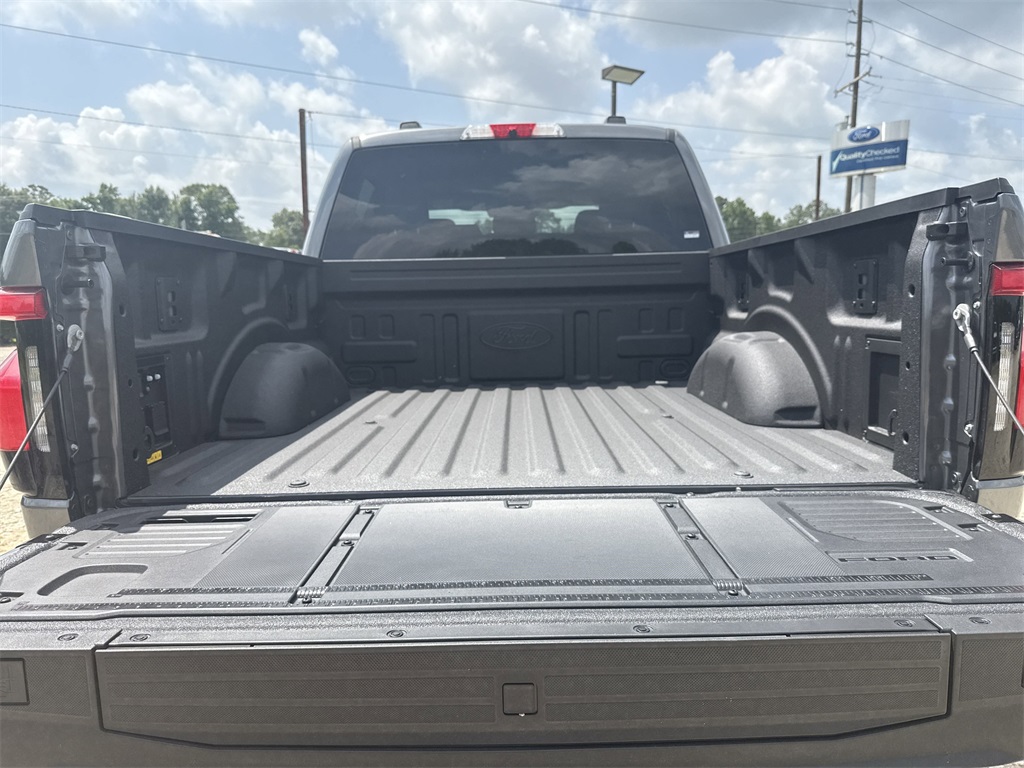 2025 Ford F-150 Lightning XLT Gray at DeMontrond Ford