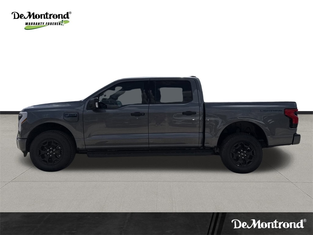 2025 Ford F-150 Lightning XLT Gray at DeMontrond Ford