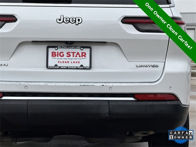 2021 Jeep Grand Cherokee L Limited White at Mac Haik CDJR North Houston