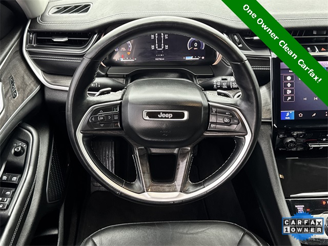 2021 Jeep Grand Cherokee L Limited White at Mac Haik CDJR North Houston