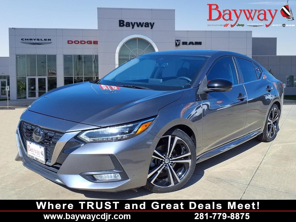 2020 Nissan Sentra SR Gray at Shottenkirk Kia Fort Bend