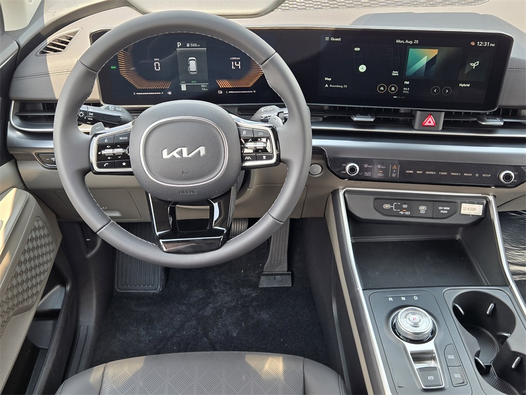 2026 Kia Carnival Hybrid LXS Blue at Shottenkirk Kia Fort Bend