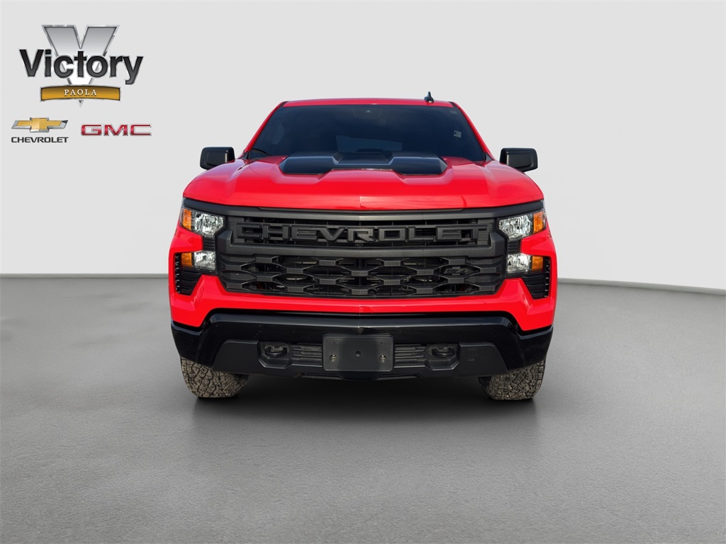 Used 2025 Chevrolet Silverado 1500 Custom Trail Boss with VIN 3GCPKCEK4SG230045 for sale in Kansas City