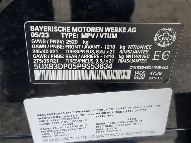 Used 2023 BMW X3 For Sale in New Hudson, MI