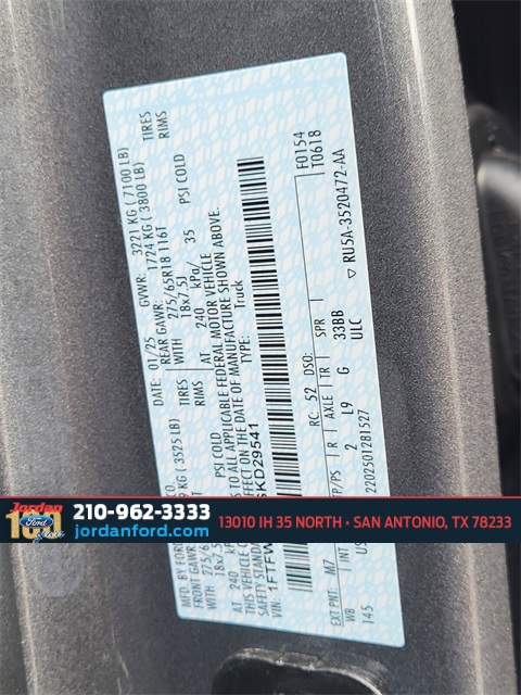 Used Car 2025 Ford F-150  Xlt For Sale Under $50,000 In San Antonio, Texas