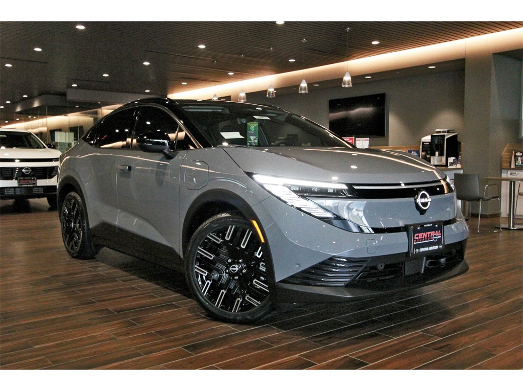 2026 Nissan Leaf PLATINUM+ Gray at Central Houston Nissan