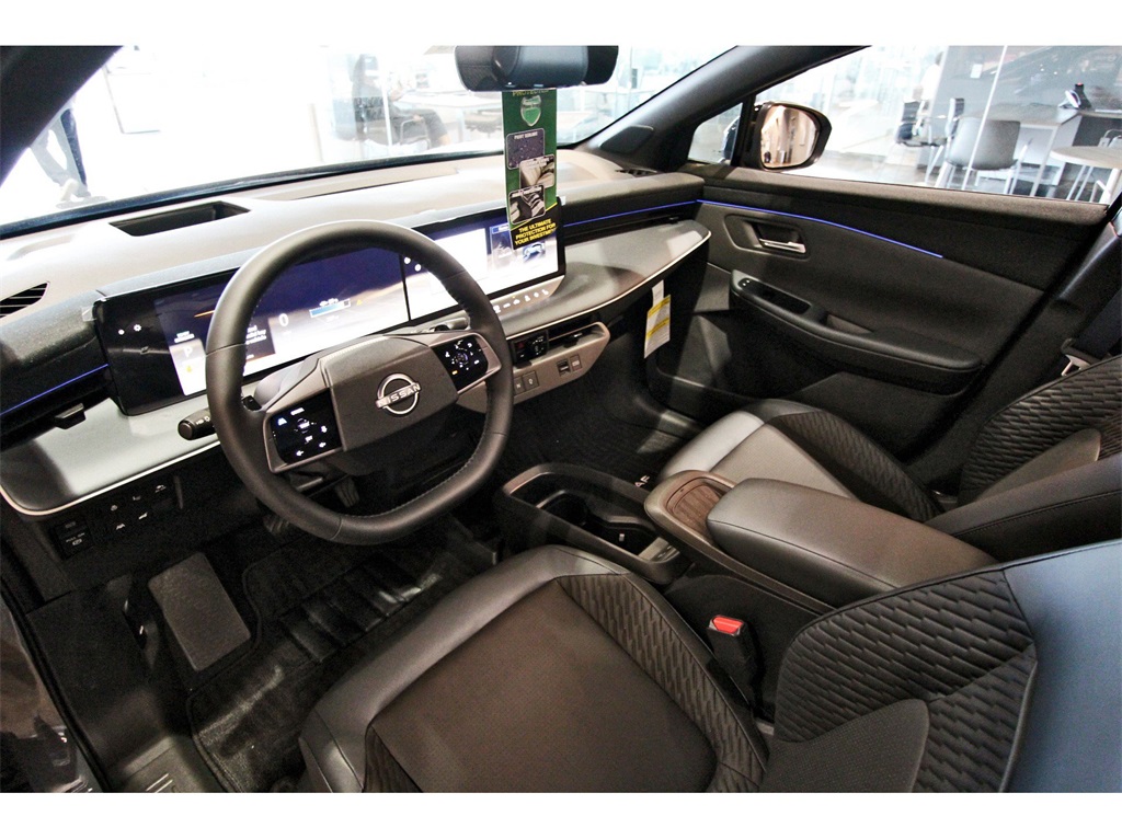 2026 Nissan Leaf PLATINUM+ Gray at Central Houston Nissan