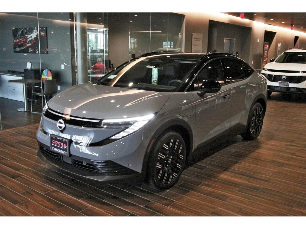 2026 Nissan Leaf PLATINUM+ Gray at Central Houston Nissan