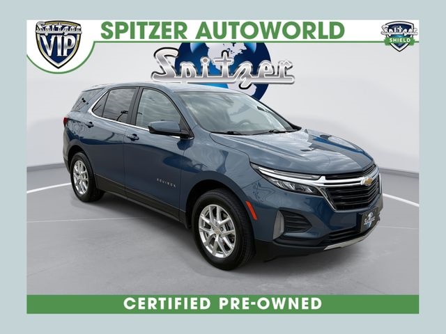 Lakeshore Blue Metallic 2024 Chevrolet Equinox LT AWD with 1LT SUV / Crossover Four-Wheel Drive Automatic
