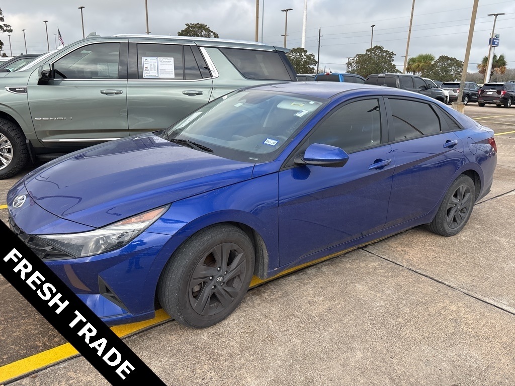 2021 Hyundai Elantra SEL Blue at AutoSavvy Houston Southwest