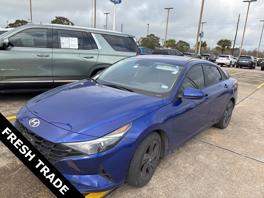 2021 Hyundai Elantra SEL Blue at AutoSavvy Houston Southwest