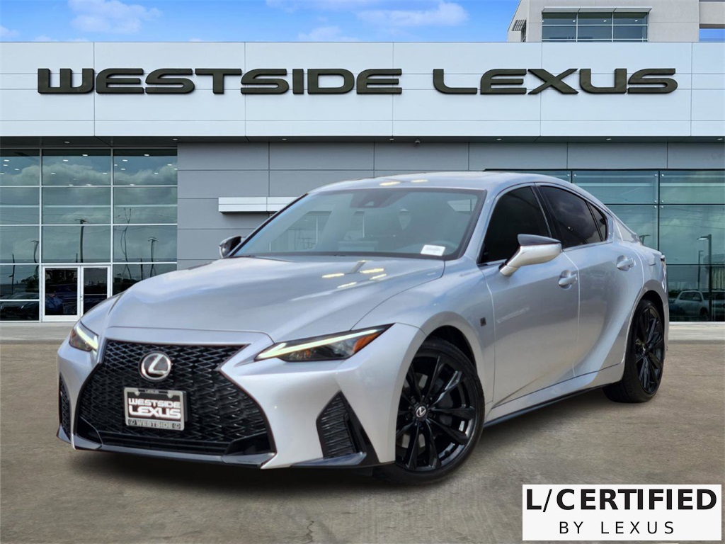 2025 Lexus IS 350 F SPORT Silver at Westside Lexus