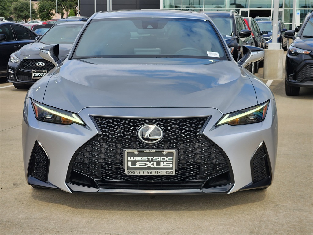 2025 Lexus IS 350 F SPORT Silver at Westside Lexus