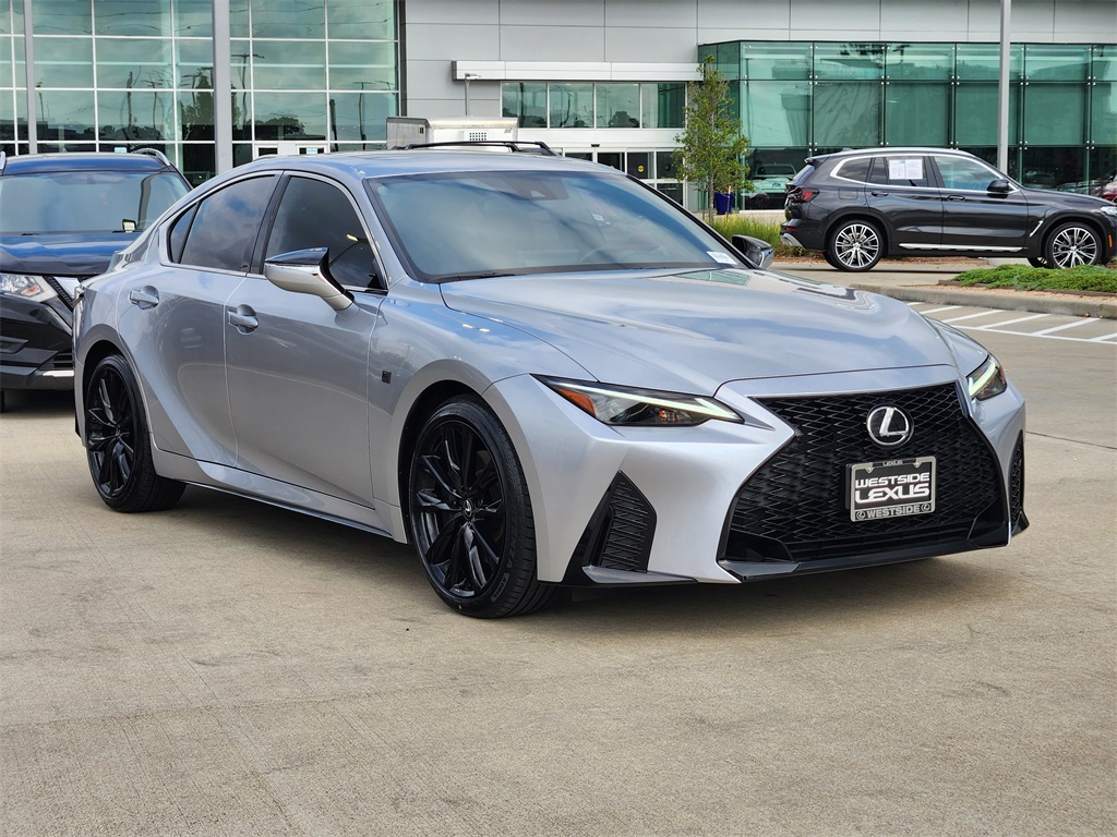 2025 Lexus IS 350 F SPORT Silver at Westside Lexus