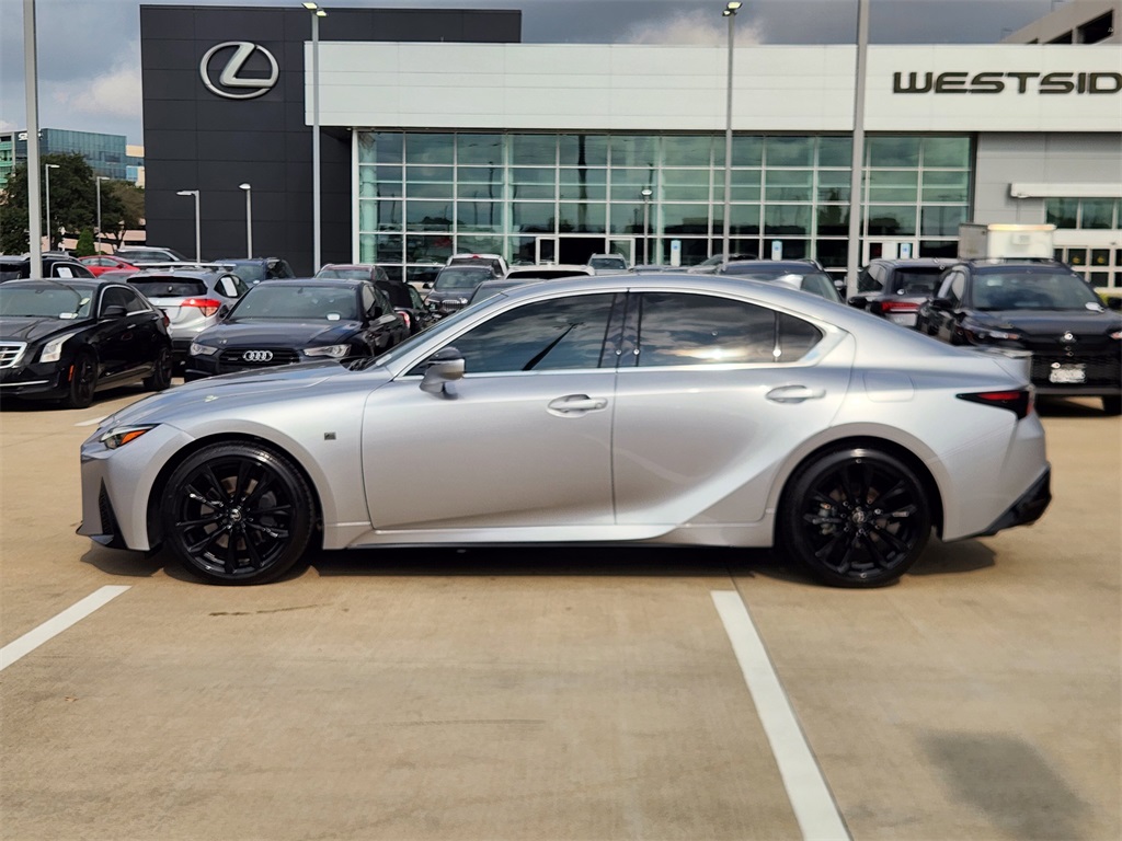 2025 Lexus IS 350 F SPORT Silver at Westside Lexus