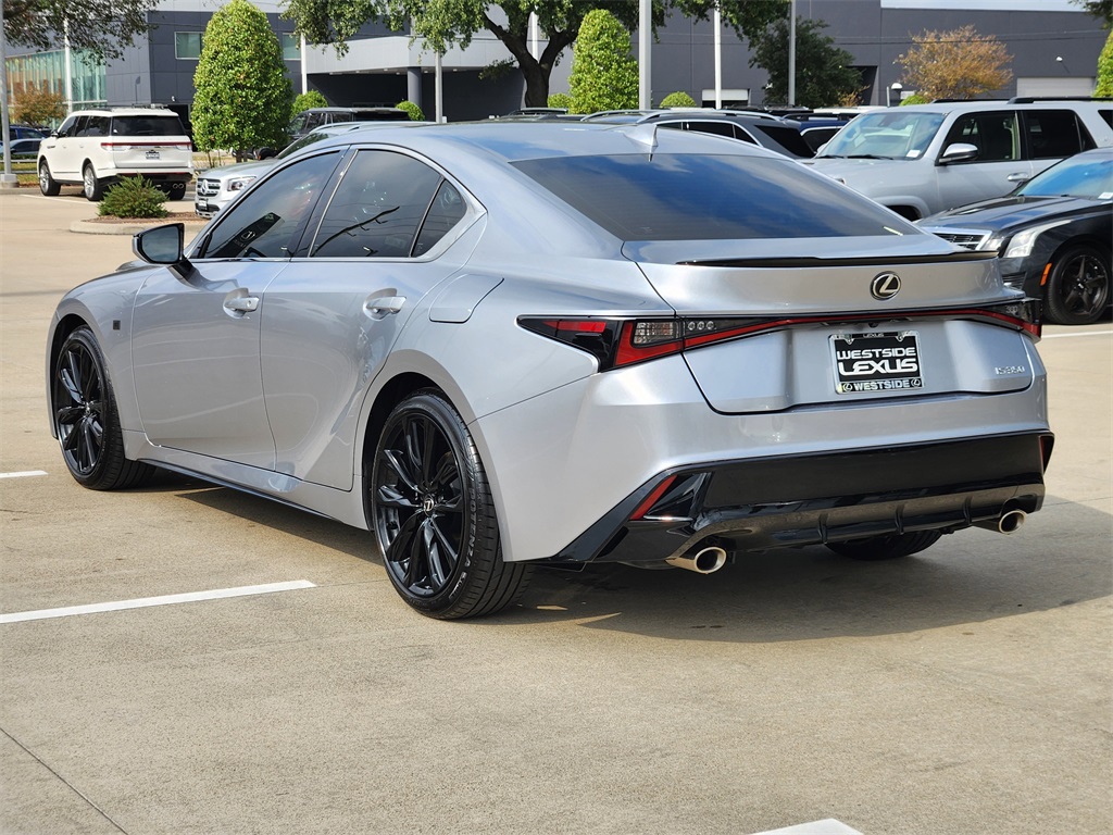 2025 Lexus IS 350 F SPORT Silver at Westside Lexus