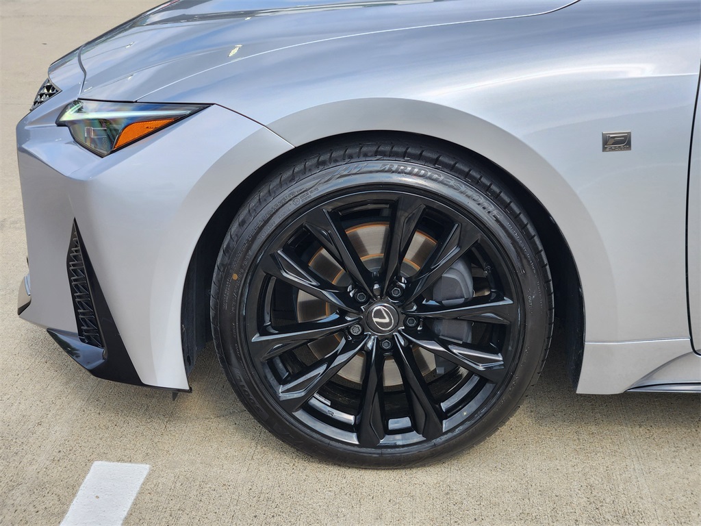 2025 Lexus IS 350 F SPORT Silver at Westside Lexus