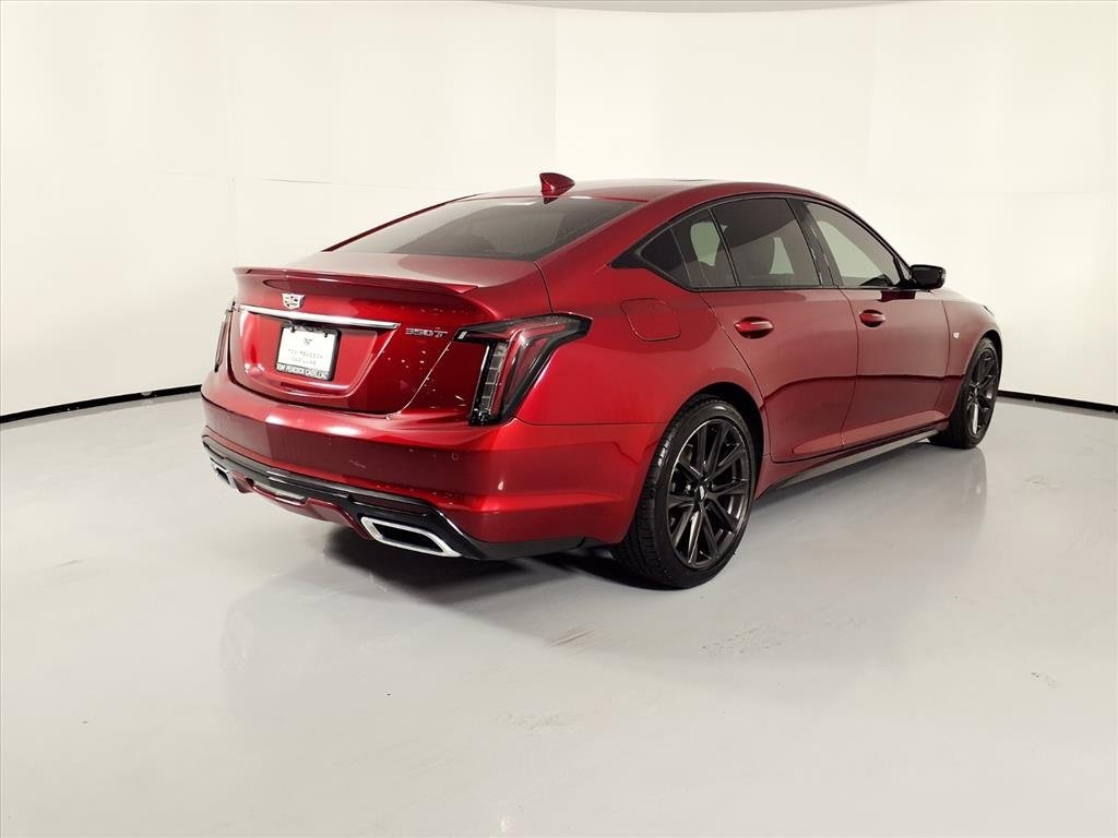 2023 Cadillac CT5 Sport Red at Tom Peacock Cadillac