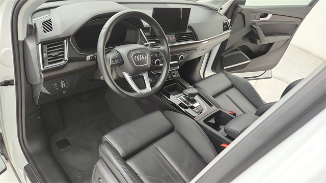 2024 Audi Q5 45 S line Premium White at Big Star Chrysler Jeep Dodge Ram 