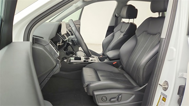 2024 Audi Q5 45 S line Premium White at Big Star Chrysler Jeep Dodge Ram 