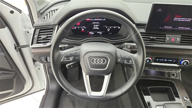 2024 Audi Q5 45 S line Premium White at Big Star Chrysler Jeep Dodge Ram 