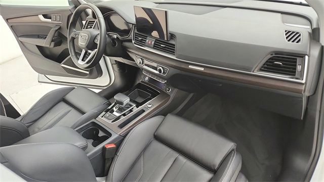 2024 Audi Q5 45 S line Premium White at Big Star Chrysler Jeep Dodge Ram 