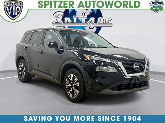 Super Black 2023 Nissan Rogue SUV / Crossover Front-Wheel Drive Continuously Variable Transmission