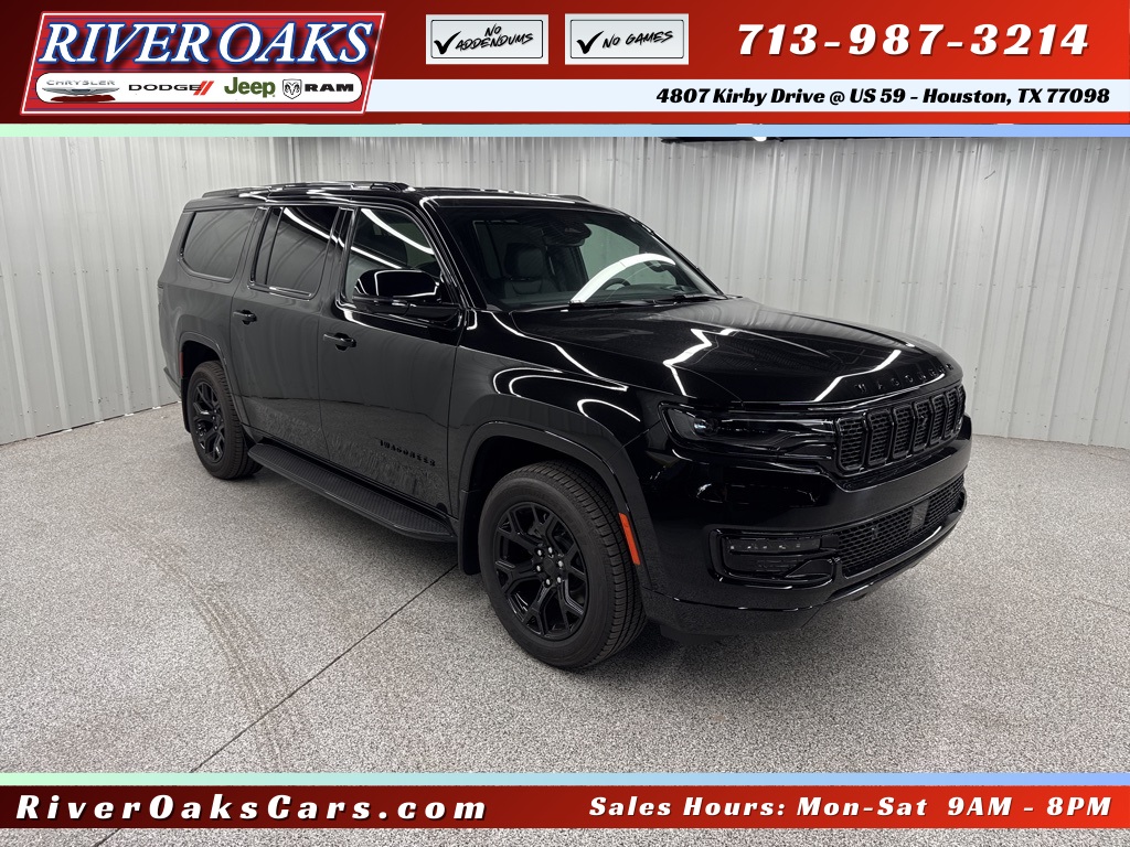 2025 Jeep Wagoneer L Series II Black at Bayway Chrysler Dodge Jeep Ram