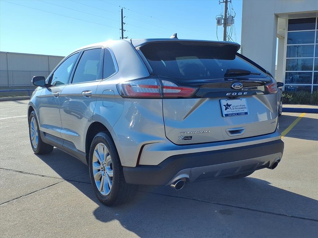 2024 Ford Edge Titanium Silver at Community Kia