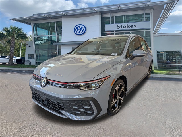 2025 Volkswagen Golf GTI 2.0T SE Gray at Stokes Volkswagen